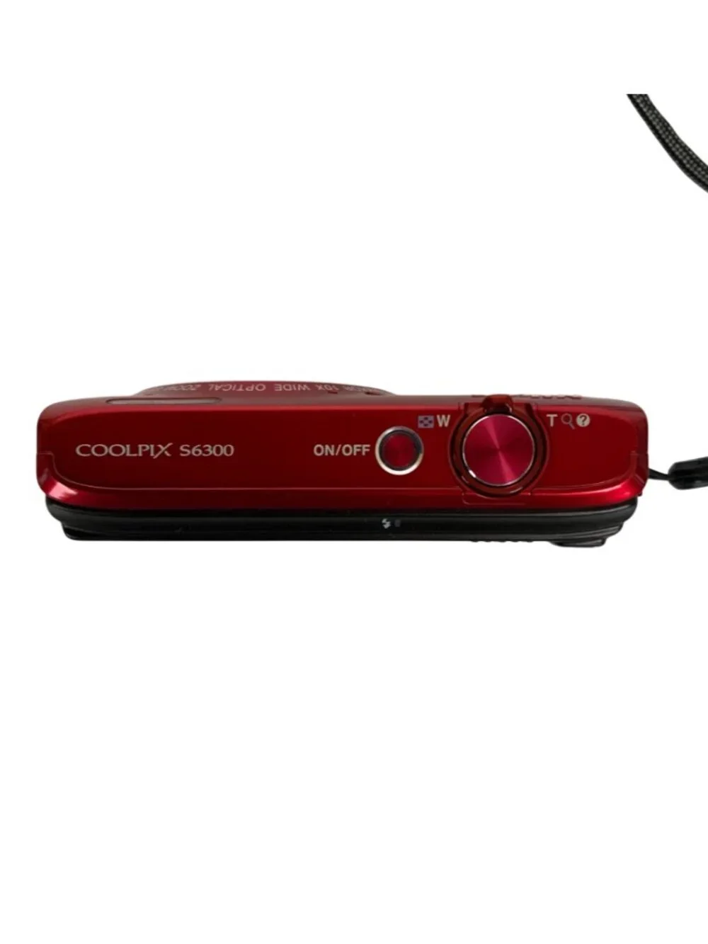Nikon Coolpix S6300 Digital Camera 16MP Red With 10x Optical Zoom & Accessories